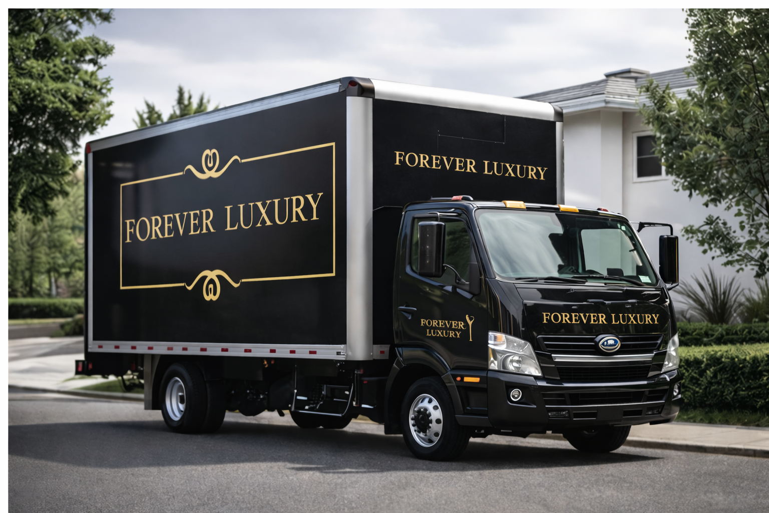 Forever Luxury delivery truck